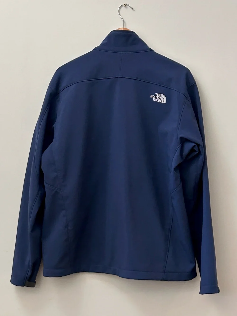 The North Face Navy Blue Apex Bionic Softshell Jacket Water Repellent Men’s L